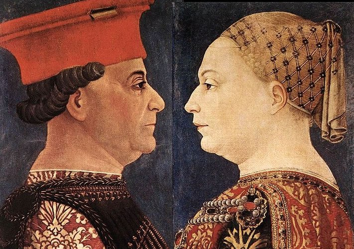 Bianca Maria Visconti and Francesco I Sforza