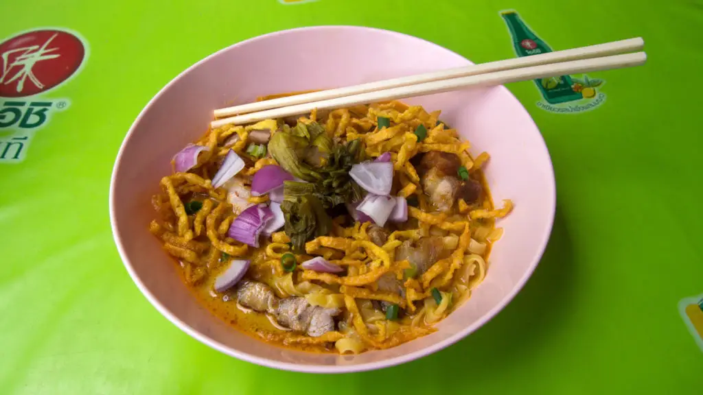 Khao Soi، غذایی در شمال تایلند