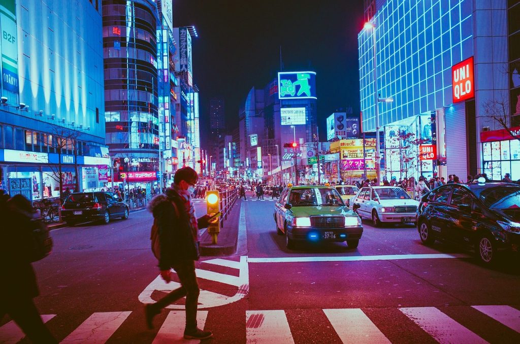 خیابان های ژاپن