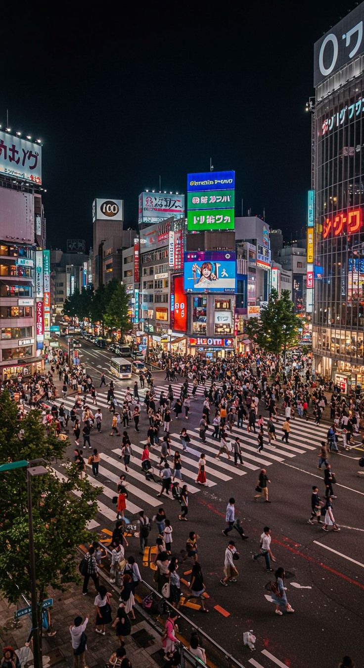 چهارراه شیبویا توکیو 20 Shibuya Crossing Tokyos Electric Heartbeat